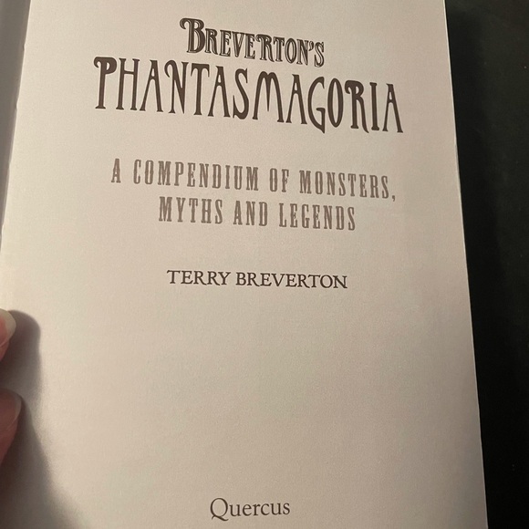 Breverton's Phantasmagoria: A Compendium Of Monsters, Myths & Legends Hardcover - Picture 2 of 4